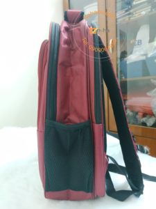 mặt bên của mẫu ba lô 34