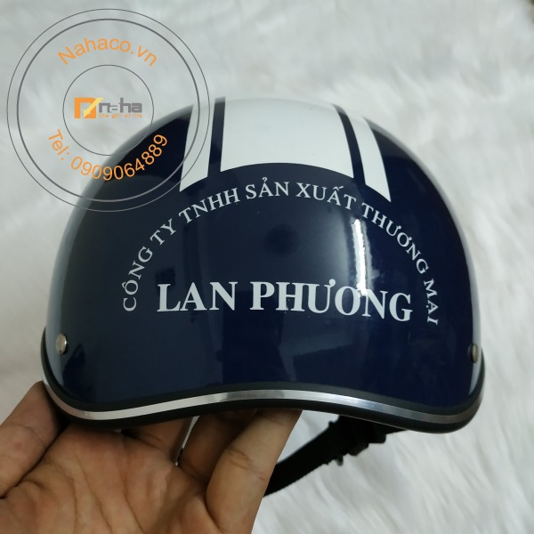 mặt sau của mẫu nón bảo hiểm 037