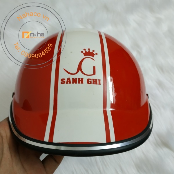 mặt trước của nón bảo hiểm 030
