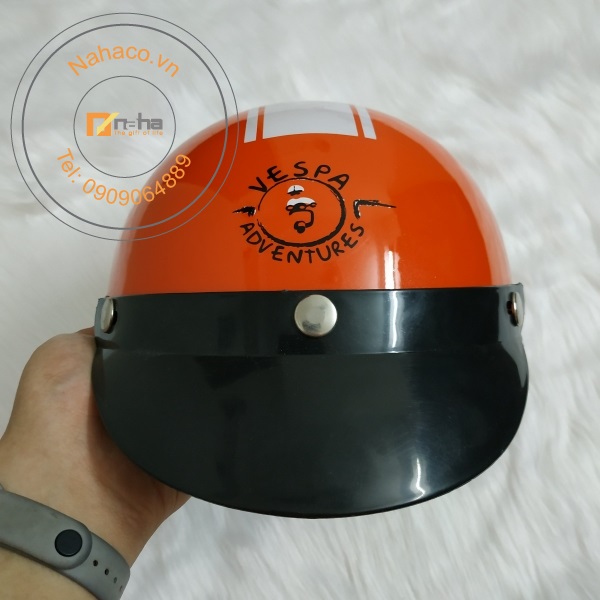 mặt trước của mẫu mũ bảo hiểm 023