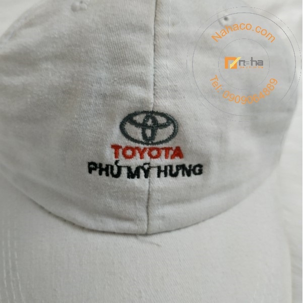 miêu tả phần logo của mẫu mũ 26