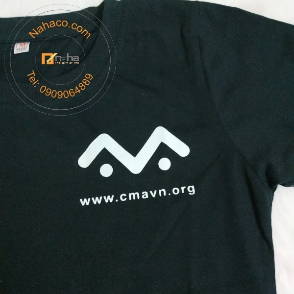 logo mặt trước của mẫu áo thun 55