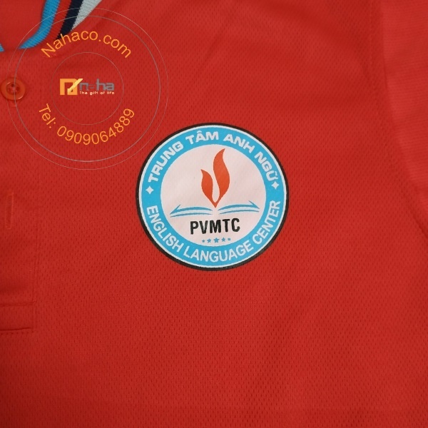 logo mặt trước của mẫu áo thun 54
