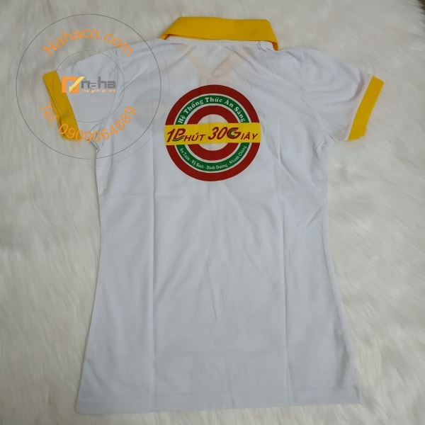 mặt sau của mẫu áo thun 60