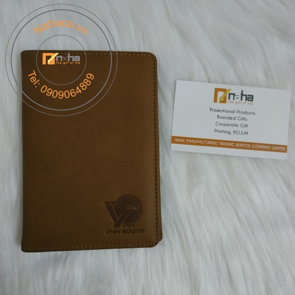 mặt trước của mẫu ví passport 03