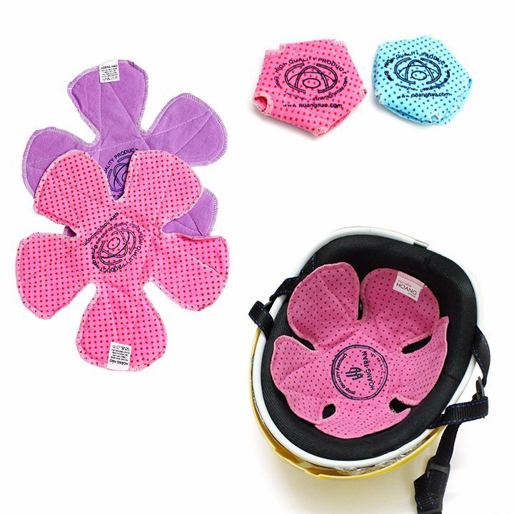 khử mùi hôi của nón bảo hiểm bằng cách sử dụng miếng lót